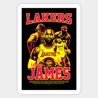 lebron james Sticker